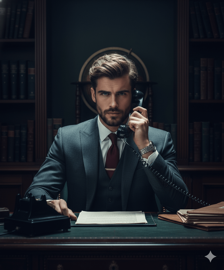 استایل کلاسیک آقایان با جلیقه و پیراهن رسمی