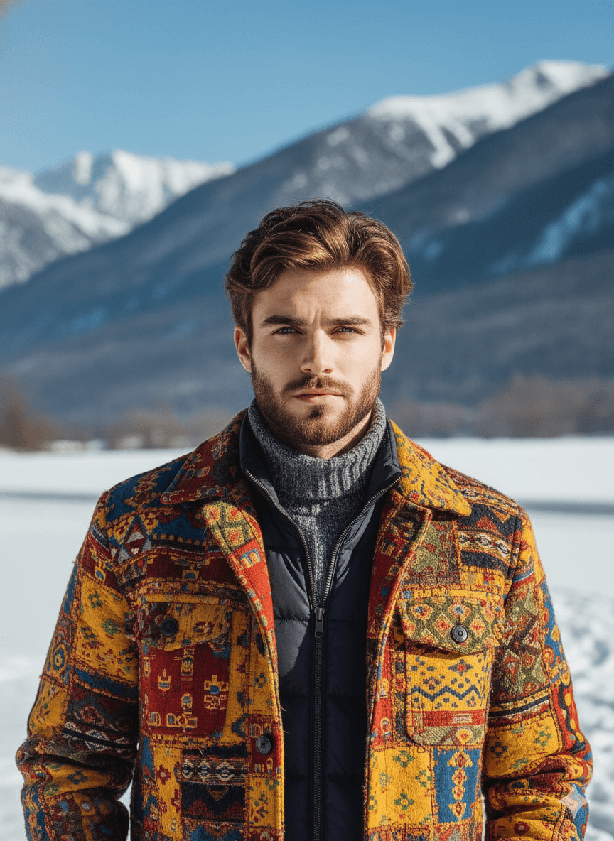 استایل کلاسیک آقایان با جلیقه و پیراهن رسمی