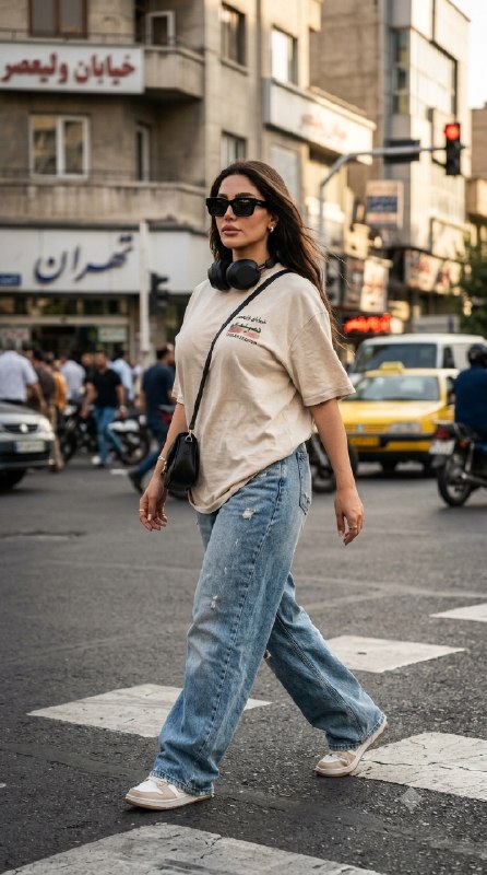 ️ استایل خیابانی در قلب تهران