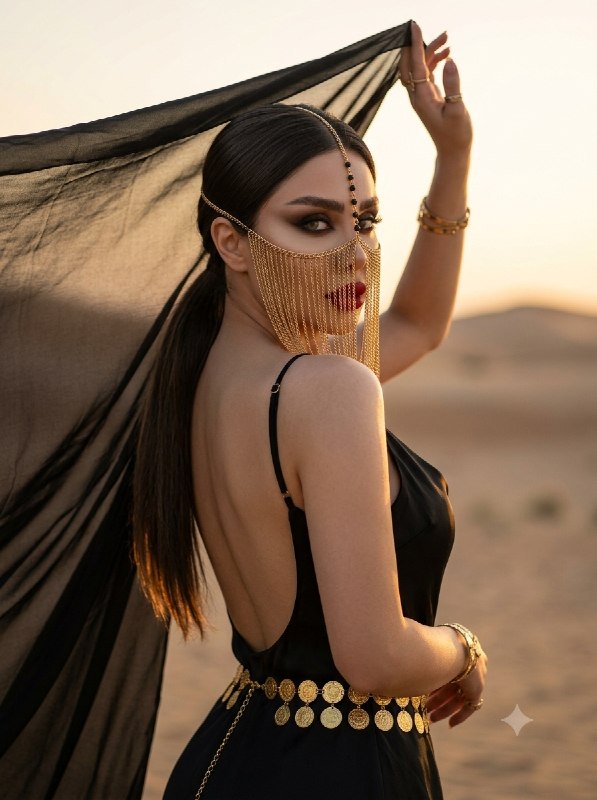 طلای شرقی در غروب