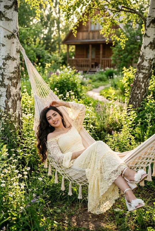 پرتره سینمایی و کانسپچوال در آغوش طبیعت دلنشین